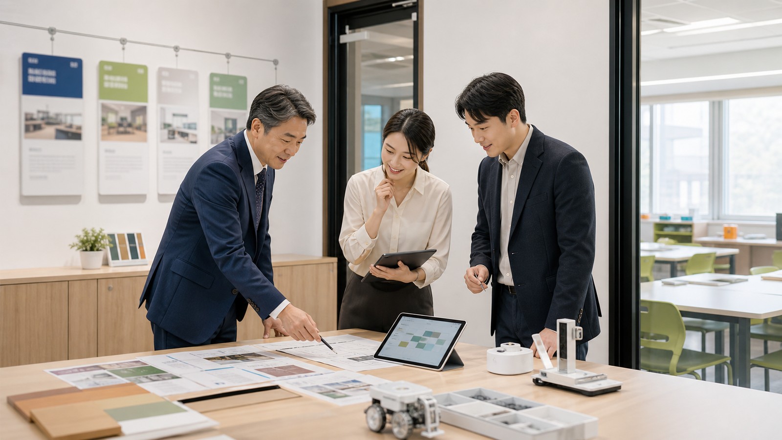 여러 학교를 잇는 AI·디지털 교육사업